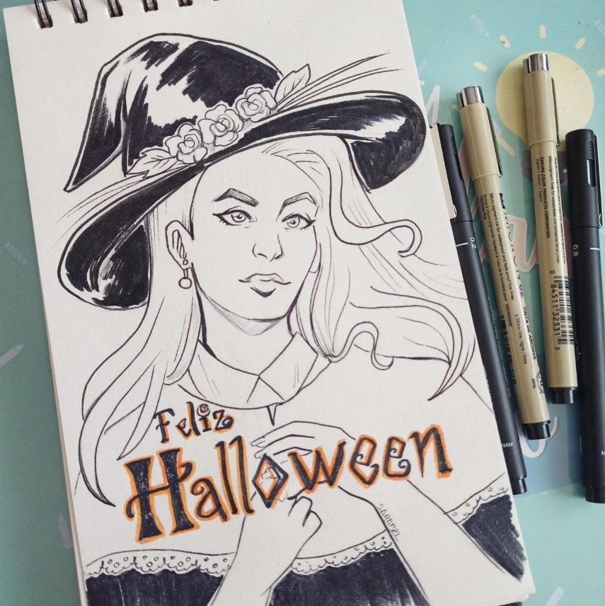 Ilustración de Halloween